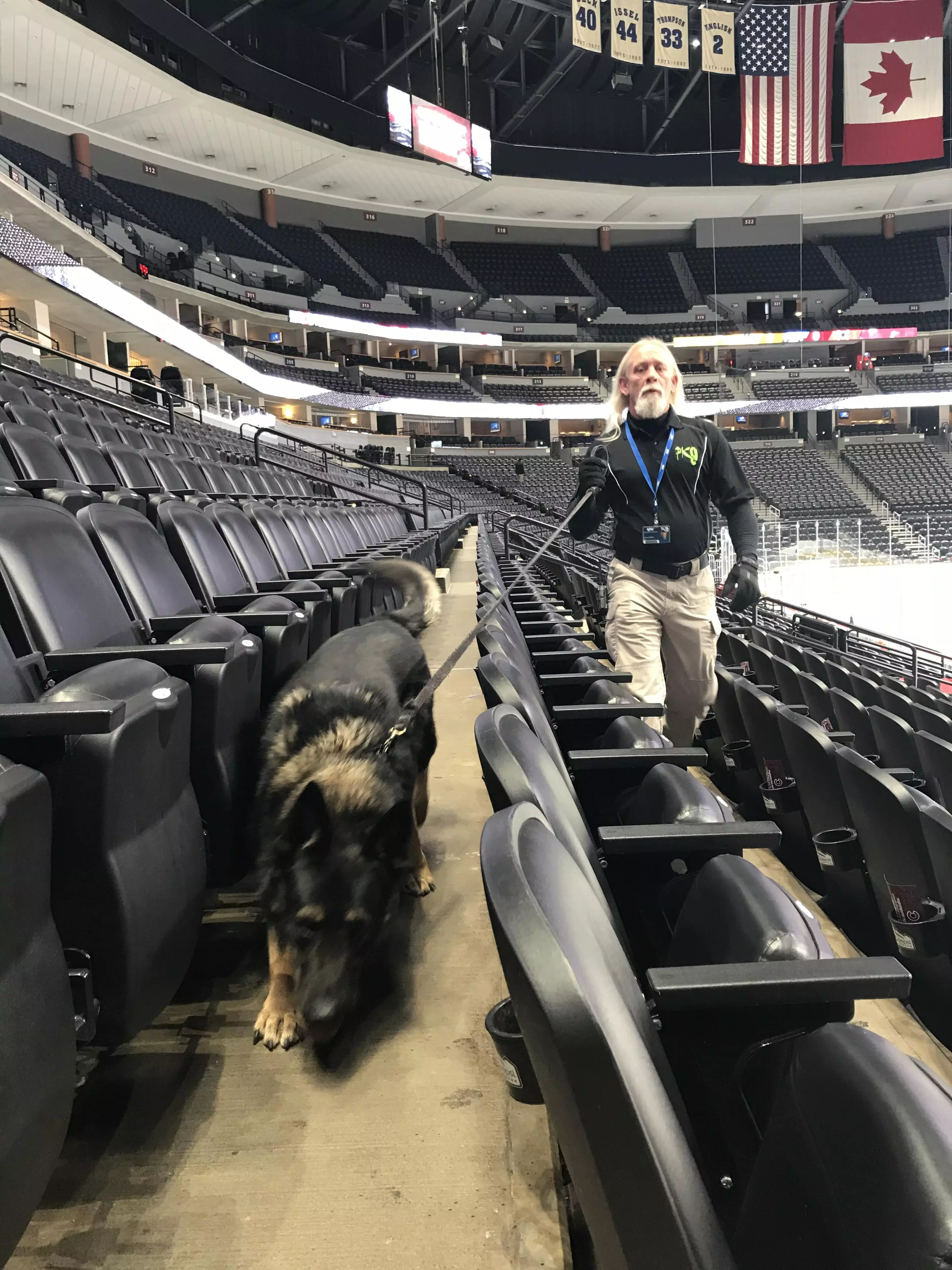 Explosive Detection Dogs